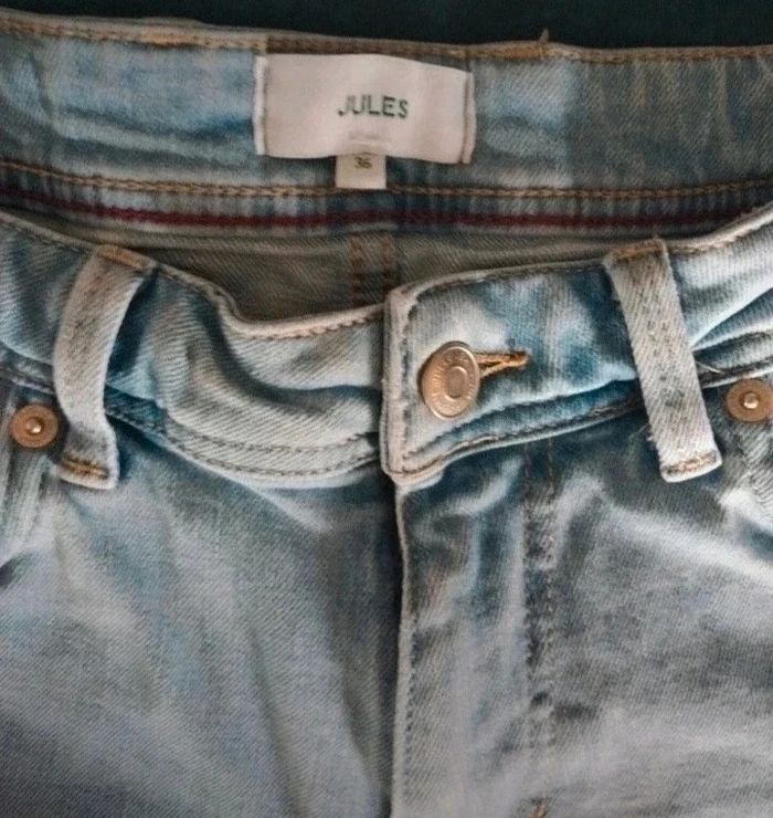 🎈Bermuda homme Jules en jean taille 36 🎈 - photo numéro 5