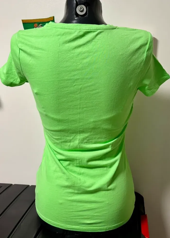 T-shirt vert fluo Primark – Taille 36/38– Coupe ajustée - photo numéro 4