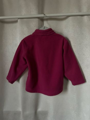 Pull polaire Fuschia 18 mois Décathlon 