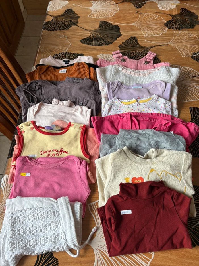 Lot de vêtement fille 3 mois
