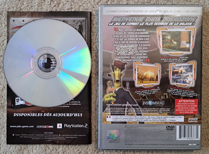 🎮 Ratchet Gladiator Sony PlayStation 2 PS2 - photo numéro 3