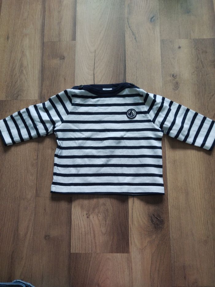 Ensemble salopette et tee shirt manches longues - photo numéro 4