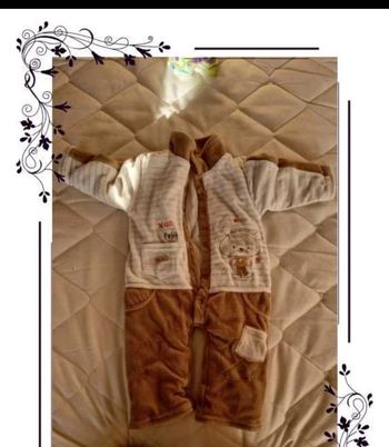 Combinaison polaire bébé garçon 12 mois