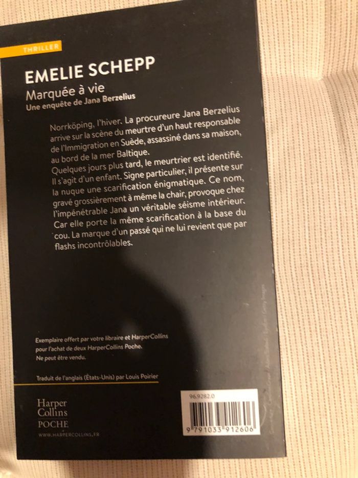 Livre marquée à vie Émilie Scheep - photo numéro 2