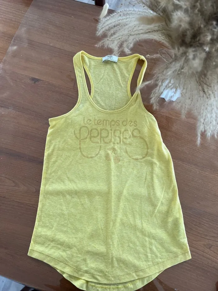 Débardeur jaune