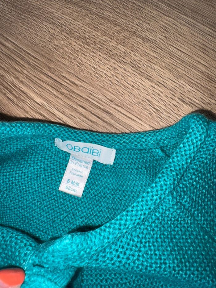 Ensemble sergent major okaidi 6 mois été fille - photo numéro 3