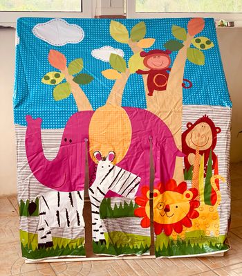 Cabane démontable pour enfants de bas âge