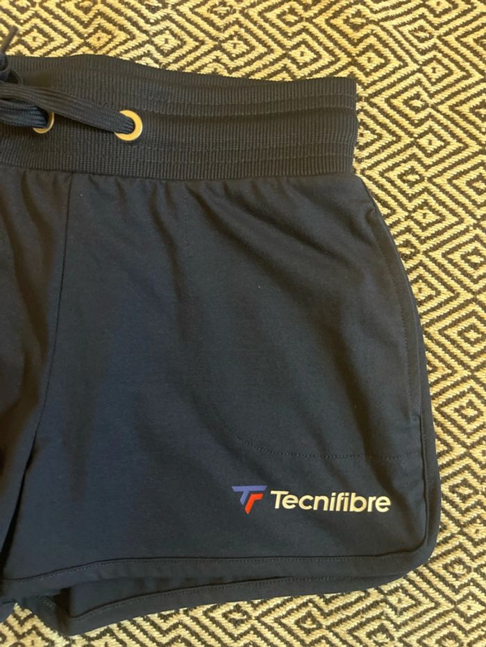 Tecnifibre - Short Lady Junior Marine taille 8-10 ans - photo numéro 4