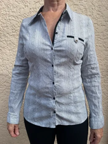 Chemisier femme cintrée