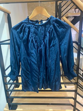 Blouse bleu