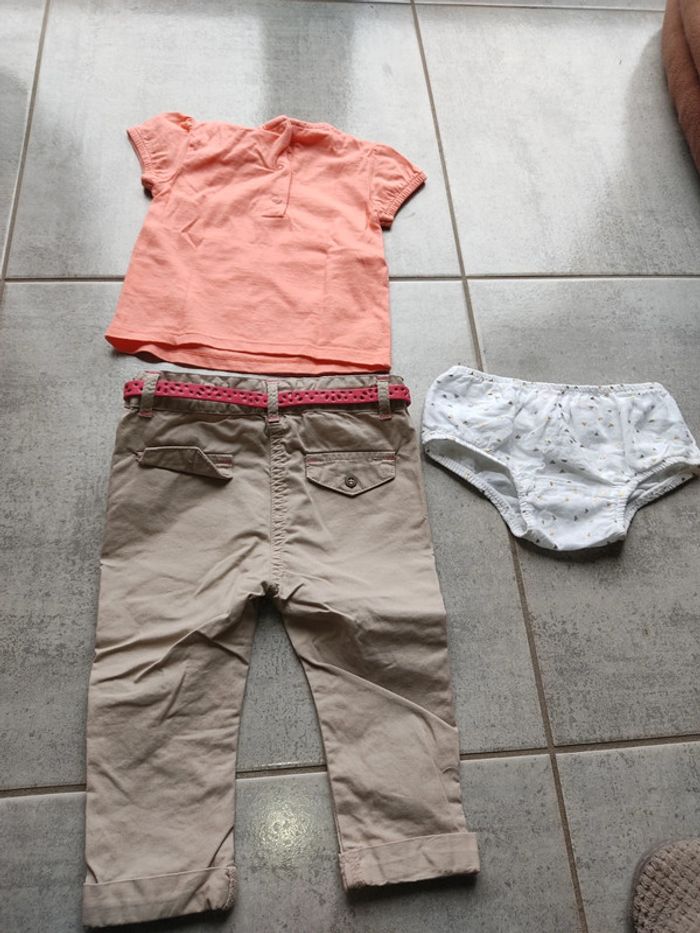 Ensemble 3 pièces pour le printemps 12 mois - photo numéro 5