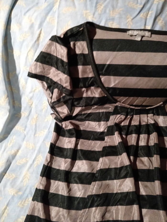 Blouse manche courte col rond - photo numéro 3