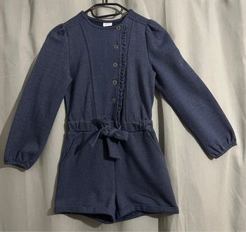 Combi short habillé bleu foncé comme neuve très peu porté marque tape à l’œil taille 8 ans