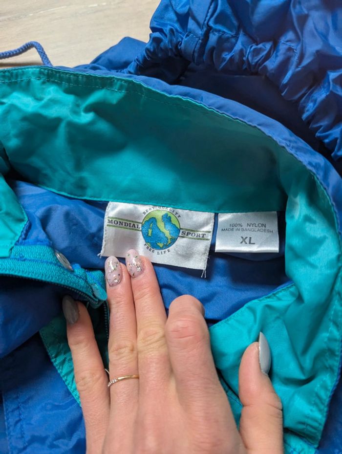 Superbe kway vintage XL - photo numéro 4