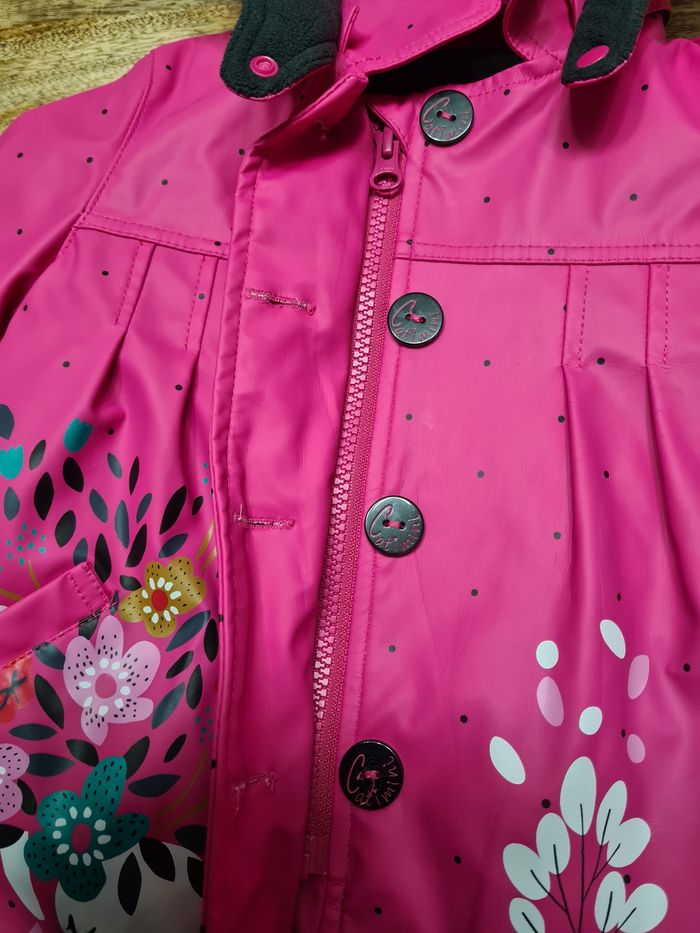 Manteau mi saison Catimini 12 18 mois 80cm - photo numéro 9