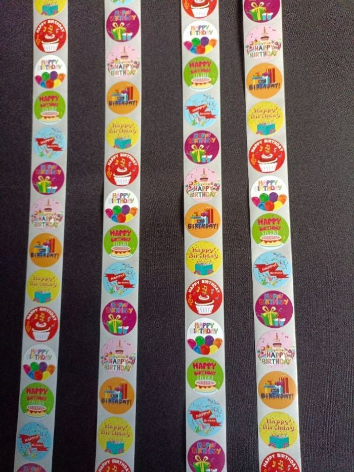 Lot de 200 stickers autocollant