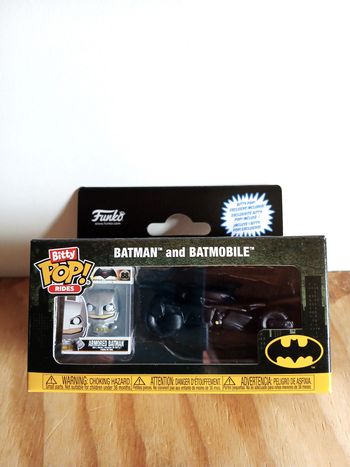 Figurine Funko Bitty POP! Rides DC Batman with Batmobile