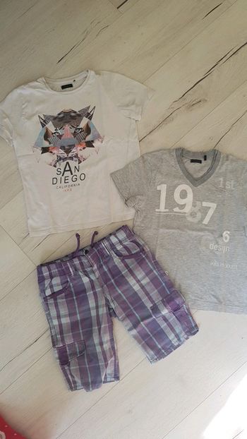 Ensemble 3 pièces estival garçon 6ans ikks okaidi