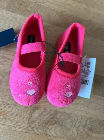Chausson flament rose