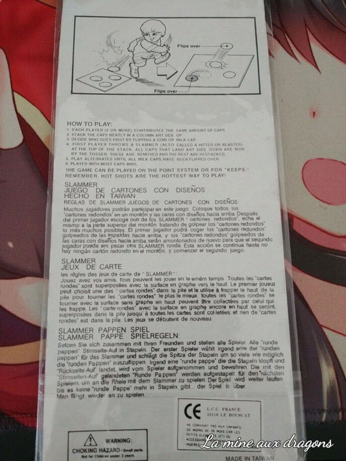 Neuf Lot Caps Laser Dragon Ball DBZ pog tazo menko cards carte rare set slammer - photo numéro 2