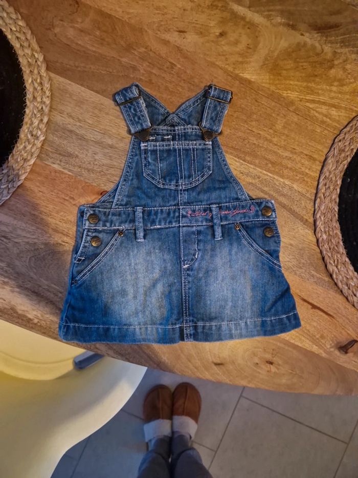 Petit haut + robe en jean - photo numéro 8