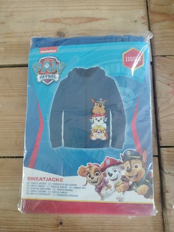 Sweat 5-6 ans Pat Patrouille neuf