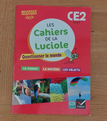Les cahiers de la Luciole CE2 cycle 2