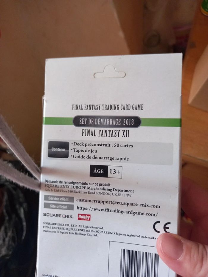 Kit de démarrage final fantasy xll 2018 neuf - photo numéro 2