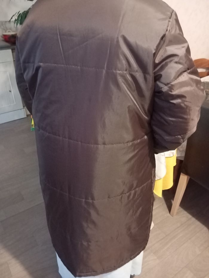 Manteau marron Balmain taille 38 M - photo numéro 5