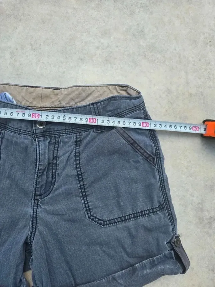 Short Carhartt W32 FR42 gris femme women SHO93 - photo numéro 3