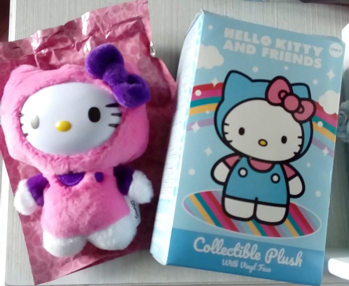 ❤️ Porte-clés hello kitty and friends purple série 2 ❤️ - photo numéro 1