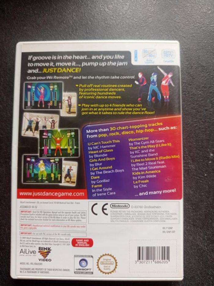 Nintendo - Wii - Just dance - photo numéro 2