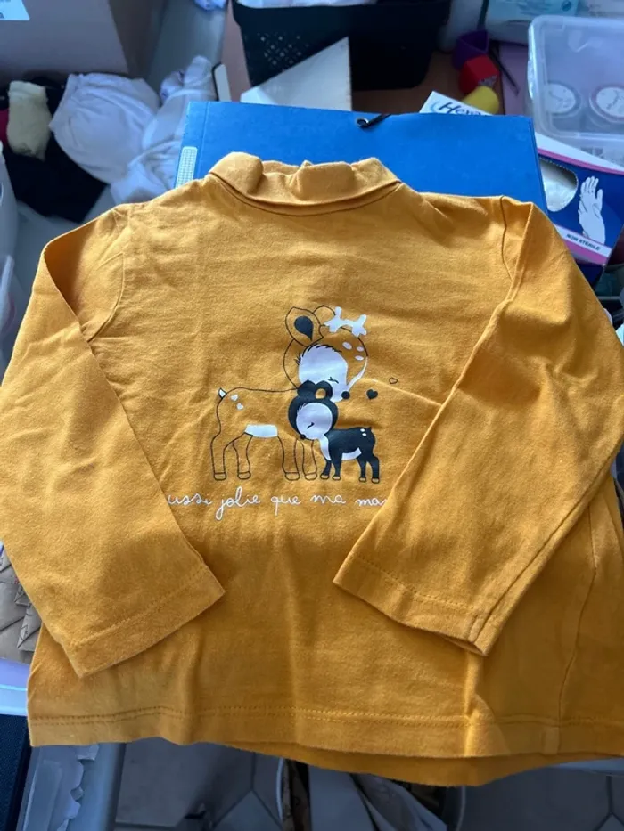 T shirt manches longues fille