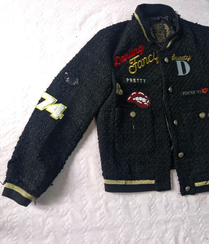 Blouson teddy fille , Deeluxe , 10 ans - photo numéro 6