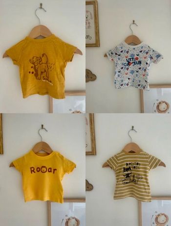 Lot de 4 t-shirts