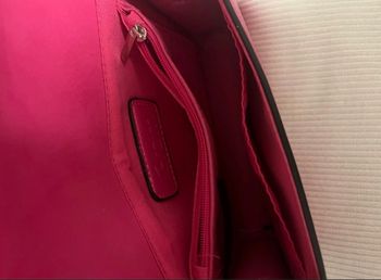 sac à bandoulière rose fuchsia