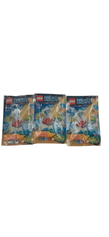 Lot X 3 Sachet Lego Nexo Knights 70372 5 Nexo Powers neuf