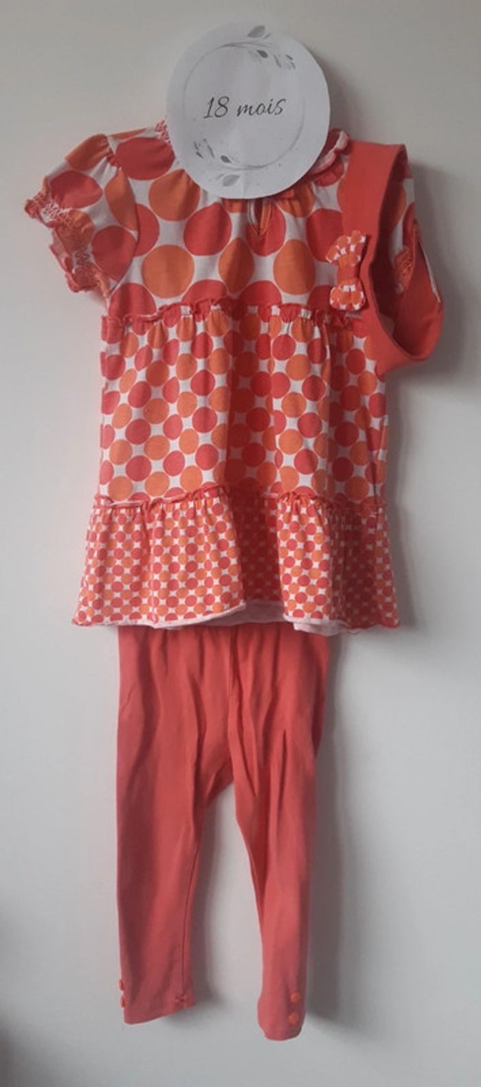 Ensemble Bébé fille 18 mois Ma boutique plus