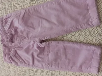 Pantalon Graine de rêve 12 mois parme