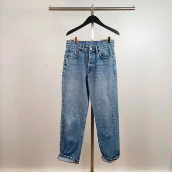 Jean droit Levi’s 501 vintage W29 L32 made in USA 100 % coton A904