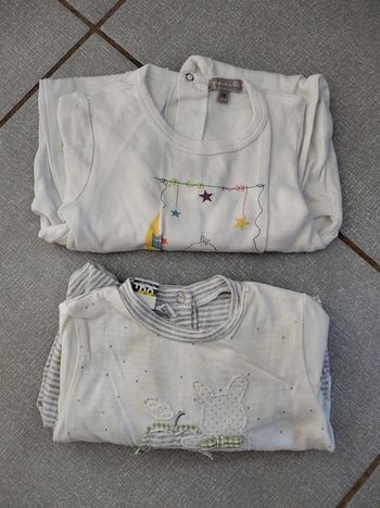 Lot de 2 pyjamas légers T.6 M