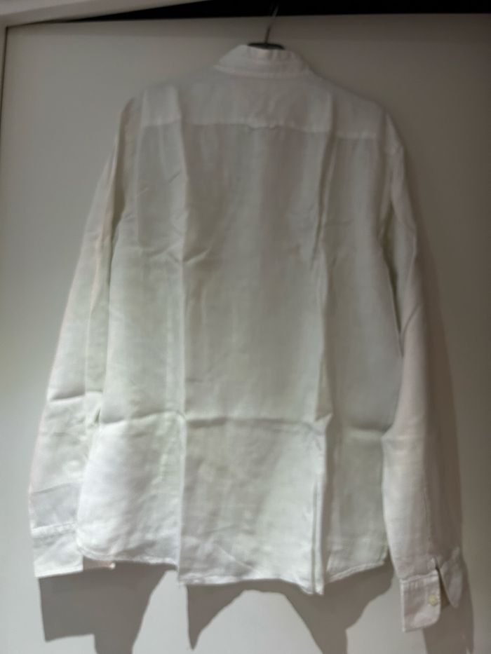 Chemise homme blanche col Mao Celio - photo numéro 2