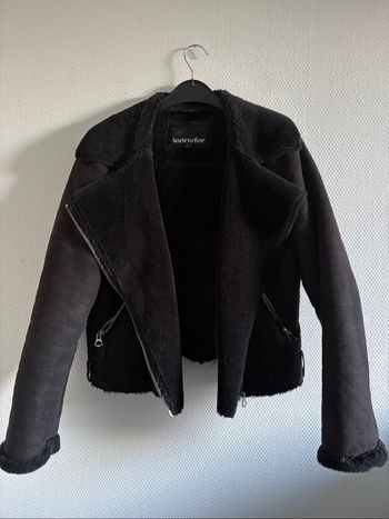 Veste aviateur, fourrure à l’intérieur - taille S