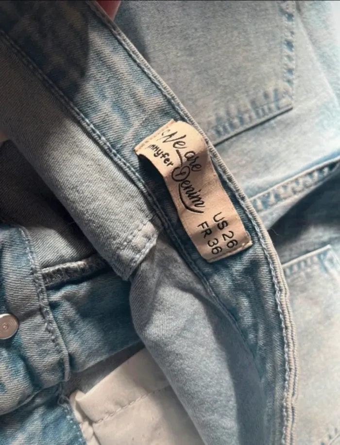 Short jeans delaver Jennyfer en 36 - photo numéro 5