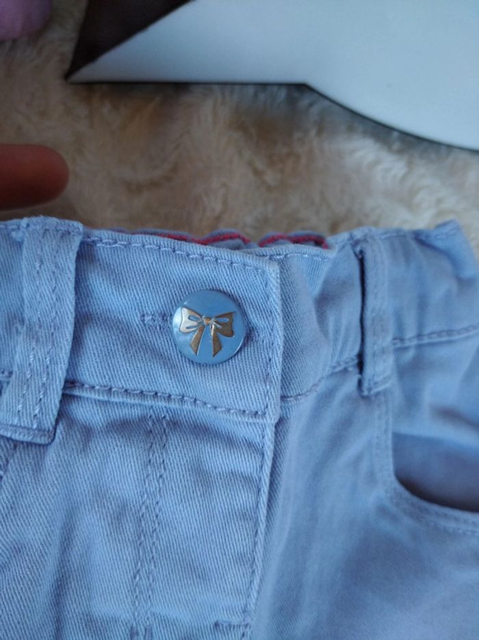 Pantalon style jeans Fille 24 mois Kiabi - photo numéro 8