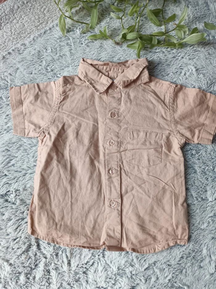Chemise beige 18m