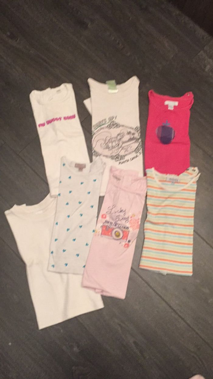 Lot 7 tee shirts 18 mois - photo numéro 4