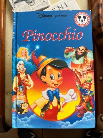 Livre Disney Pinocchio
