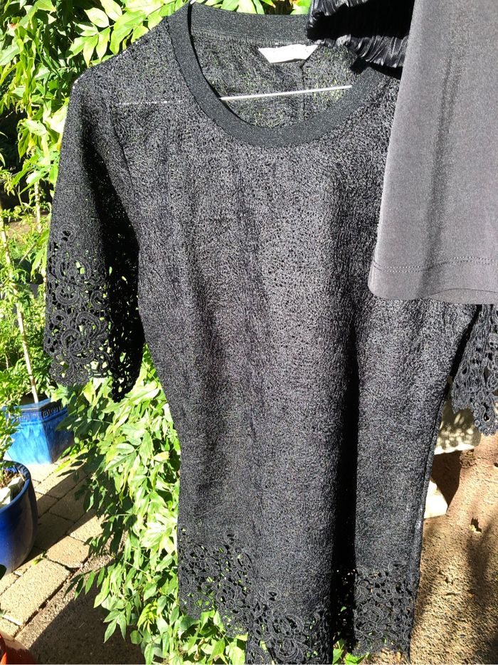 Lot de 3 hauts noirs taille 38/40 - photo numéro 4