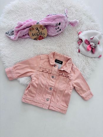 Veste en jeans bébé fille 